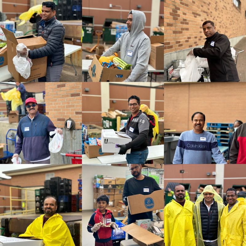 ITServe Chicago Chapter held food packing at Marie Wilkinson Foodpantry as 2023 April CSR Volunteer event
