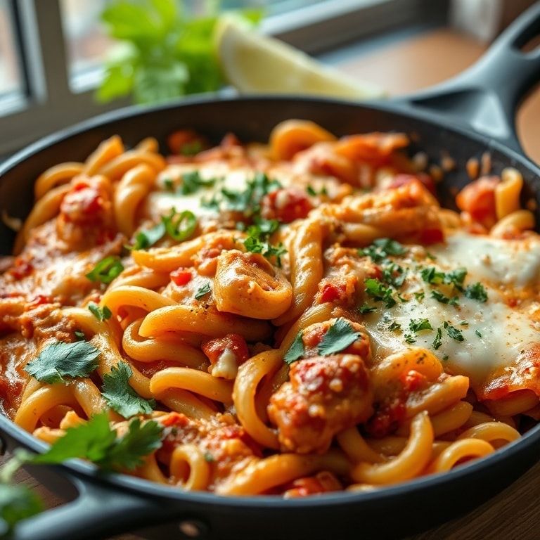Taco Pasta Skillet Meal Recipe – Quick, Easy, Comfort Food Dinner