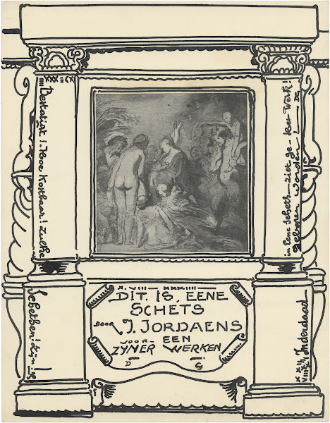 Schets van Jacob Jordaens 1934