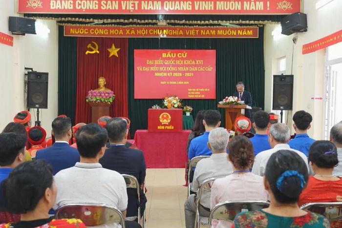 Xã Phù Đổng tổng kết công tác bầu cử - Đài Phát thanh và truyền hình Hà Nội