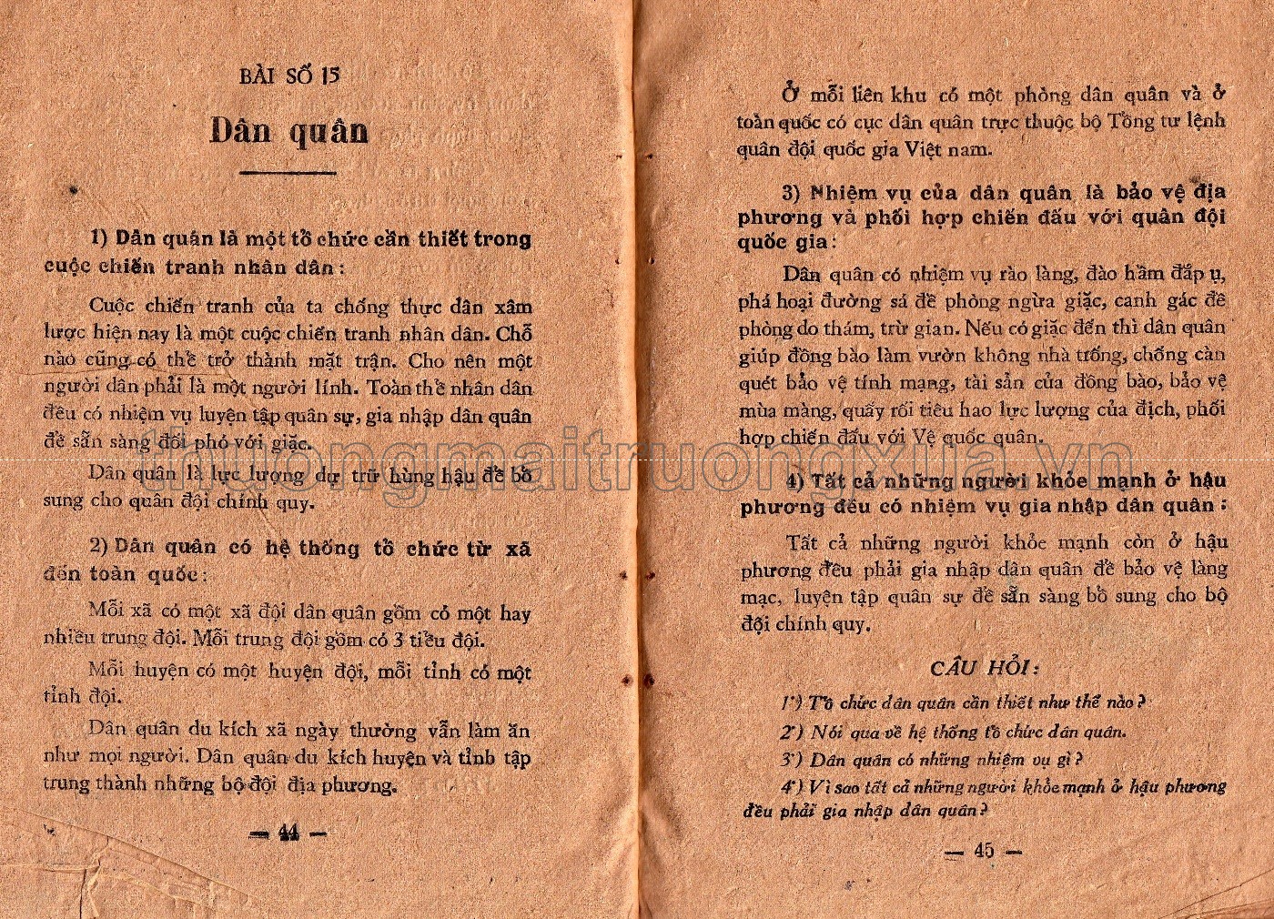 Giáo dục công dân lớp 4 phổ thông (1953) - Trang 8