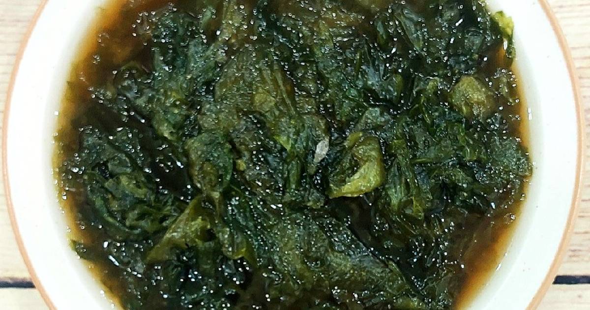 Canh rong xà lách nấu tương miso