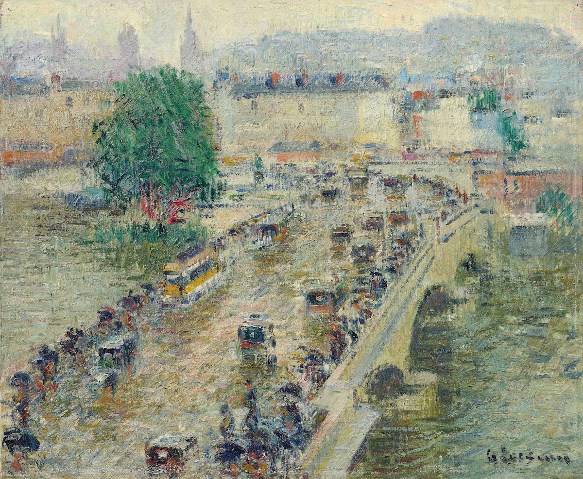 Le pont Corneille à Rouen 1927