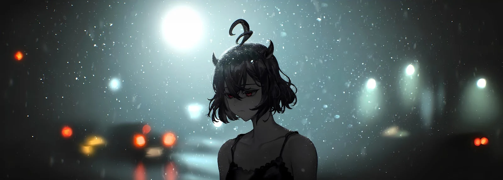 Nero From Black Clover - Anime Digital Illustration 5K Wallpaper (9082x3260)