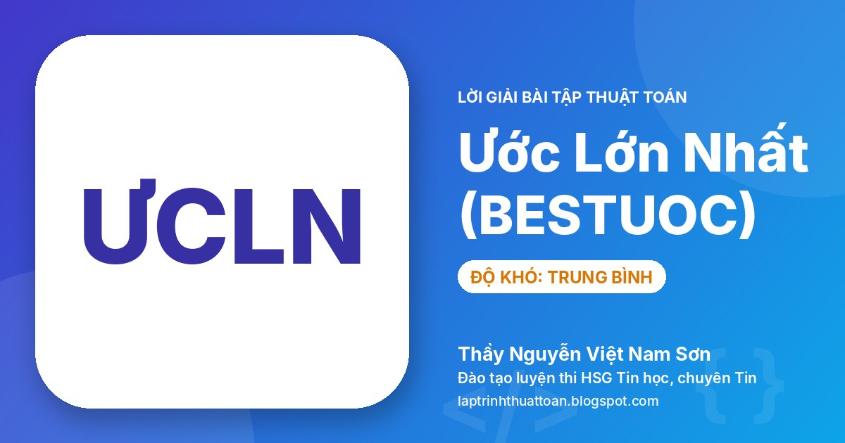 Ước Lớn Nhất (BESTUOC)