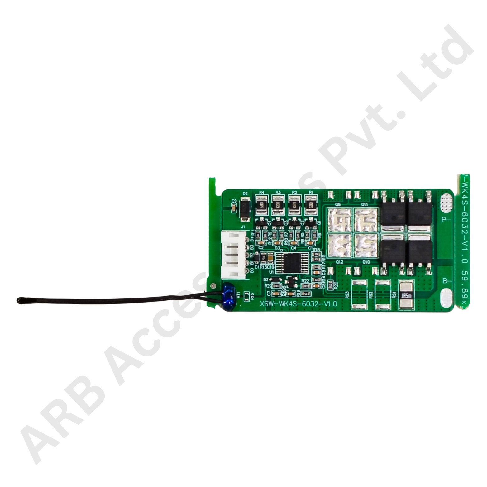 BMS LFP 04S/10A (6032) WITH BAL WITH CONN. (XWS ) (10dc0)