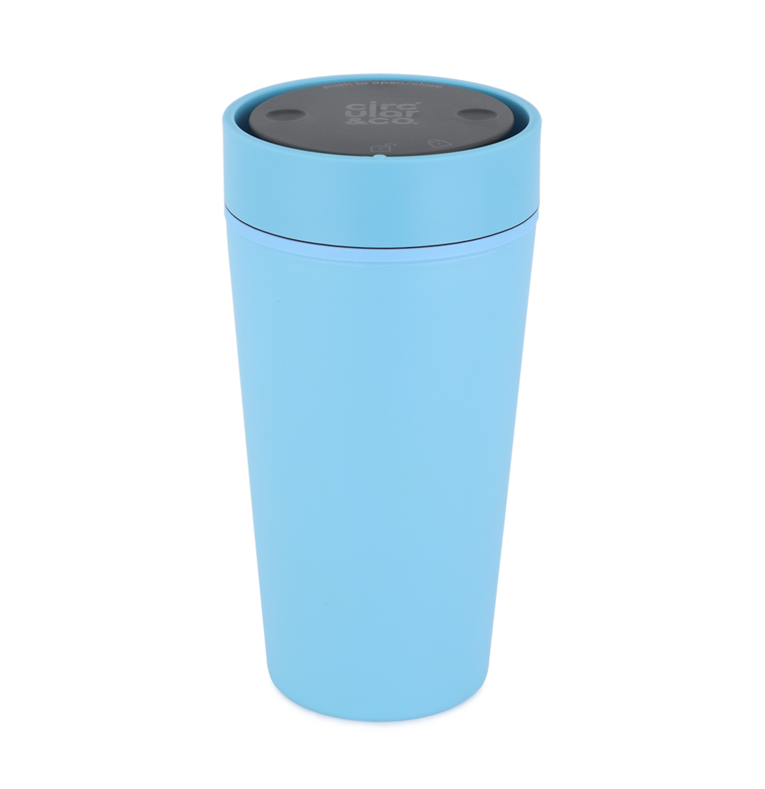 Bubblegum Cup 12oz Sky Blue