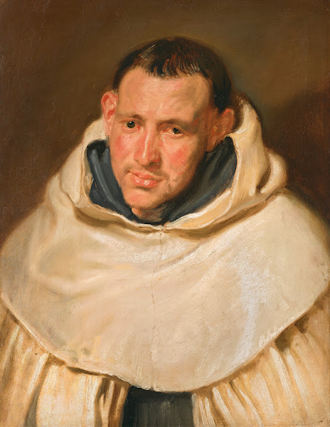 Portrait of a Carmelite monk