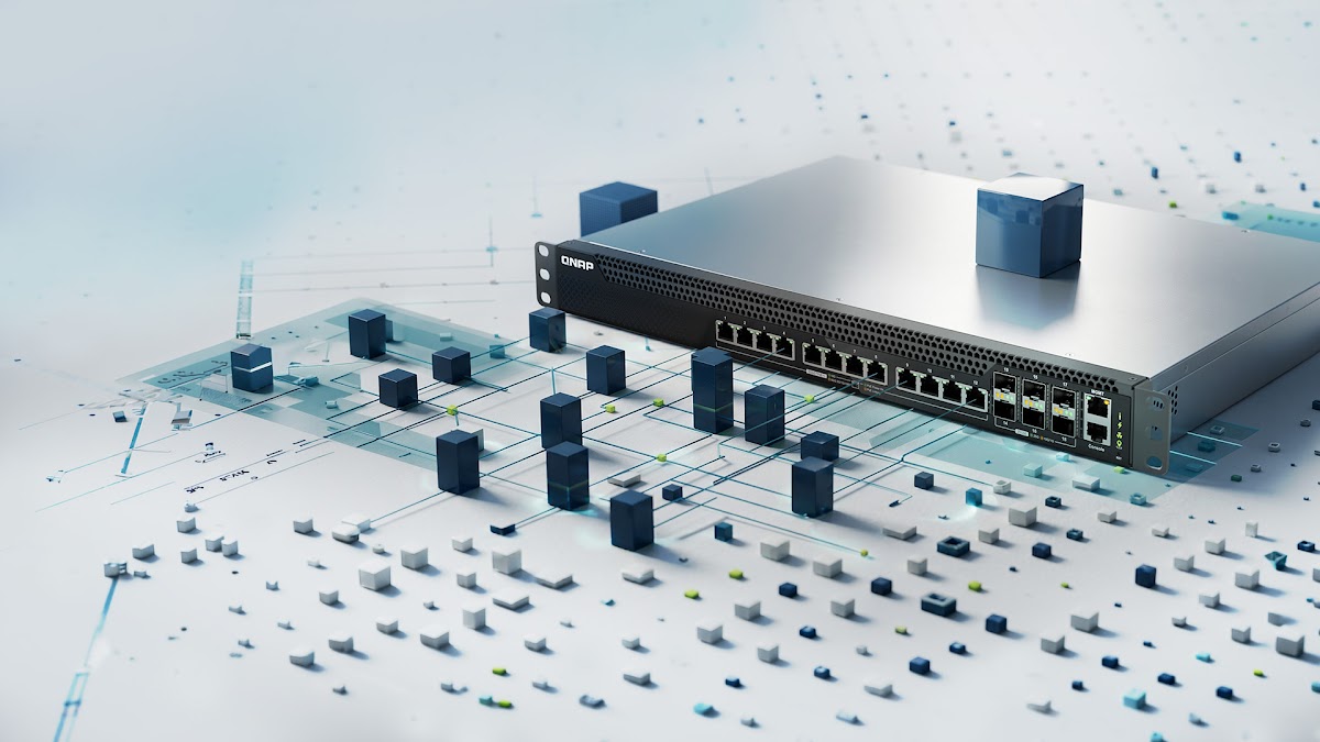 QNAP apresenta série QSW-M5218: Switches L3 Lite com portas 25GbE para acelerar redes empresariais