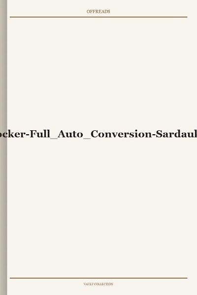 AR-7 The Rocker-Full Auto Conversion-Sardauker Press