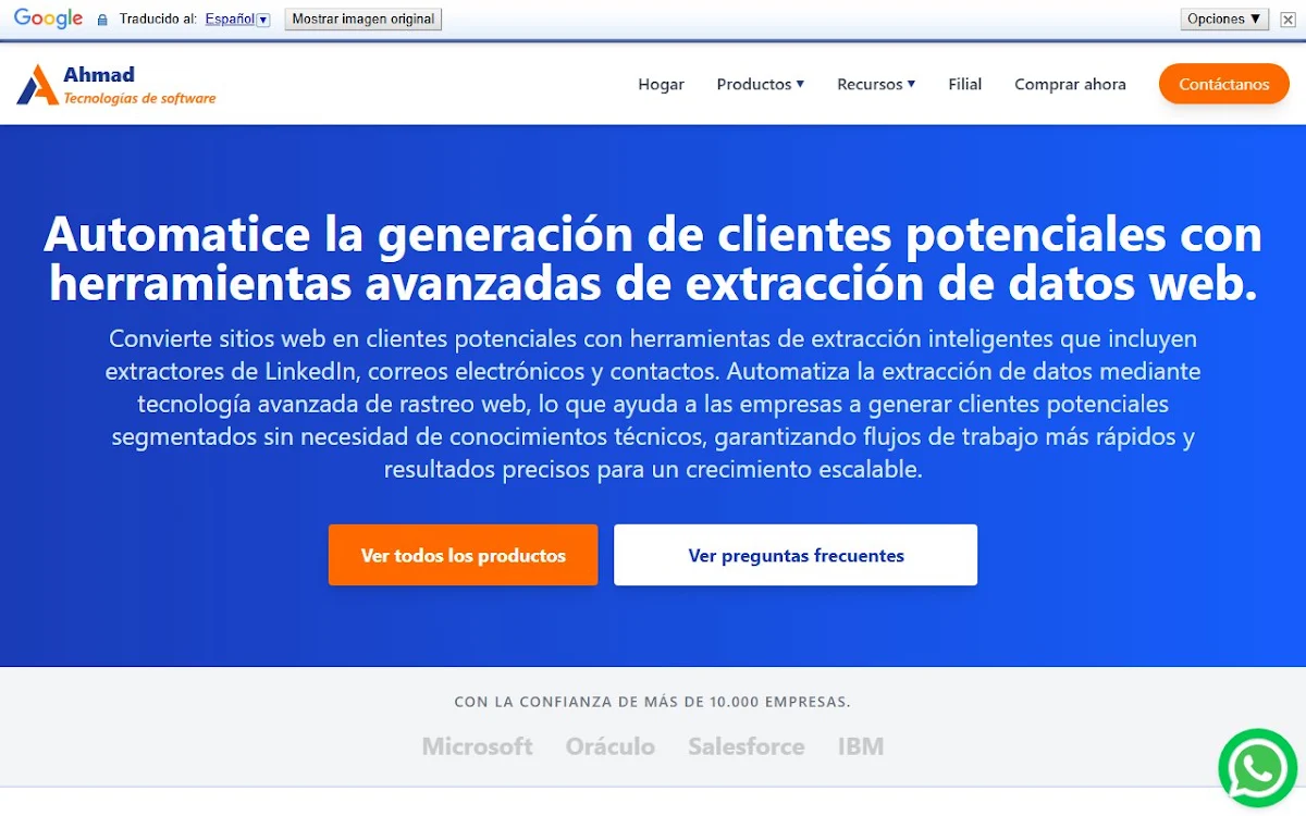 Captura de LinkedIn Lead Extractor