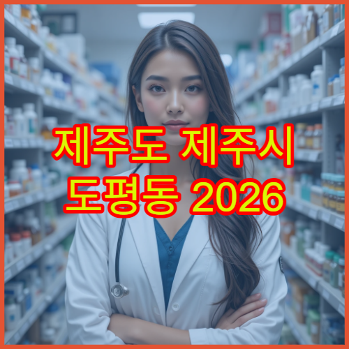 제주도 제주시 도평동 2026 설 연휴 기간 당직 약국 영업 정보