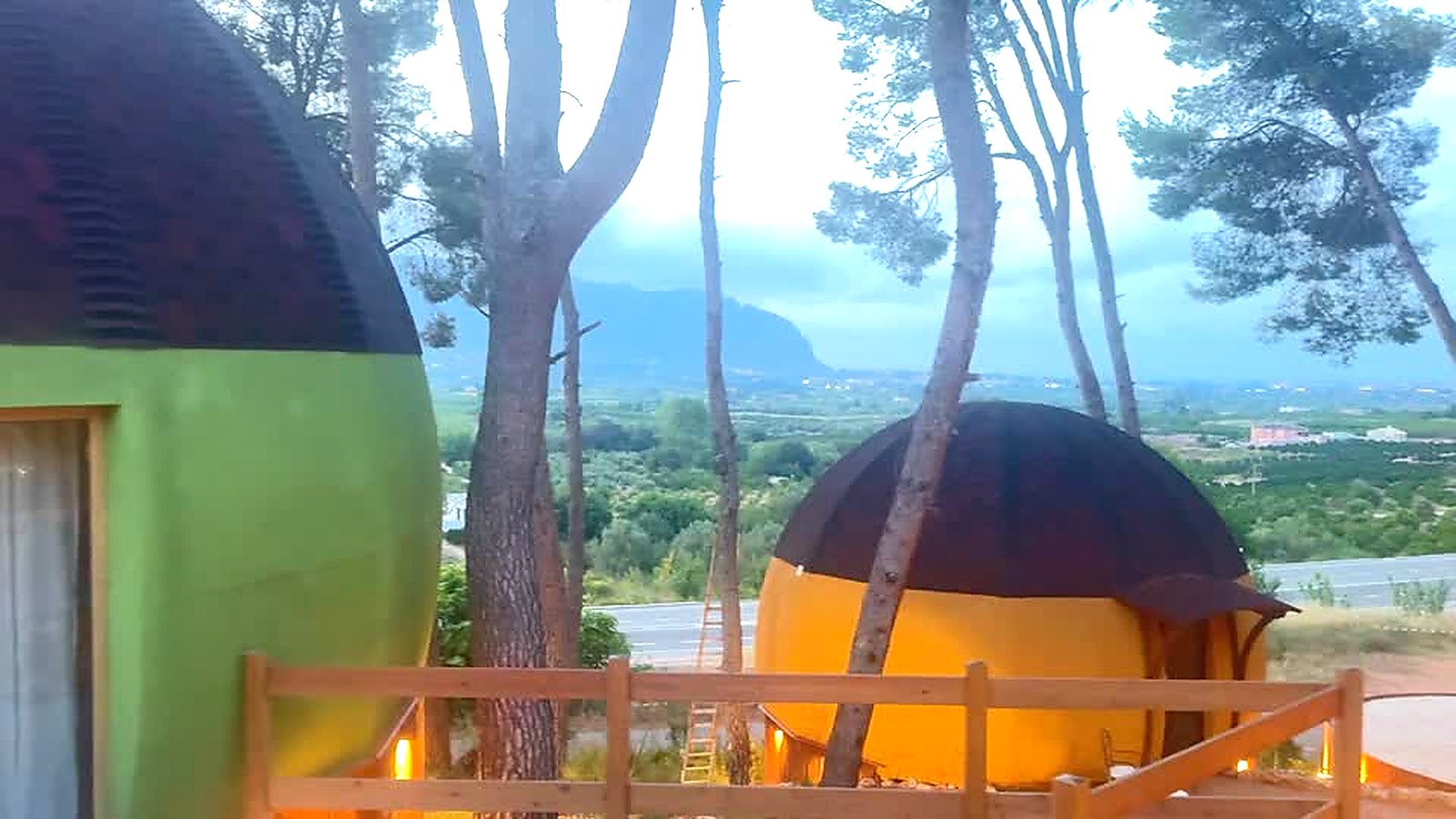 EL CID Country Club and AUMARA above the Marina Alta valley
