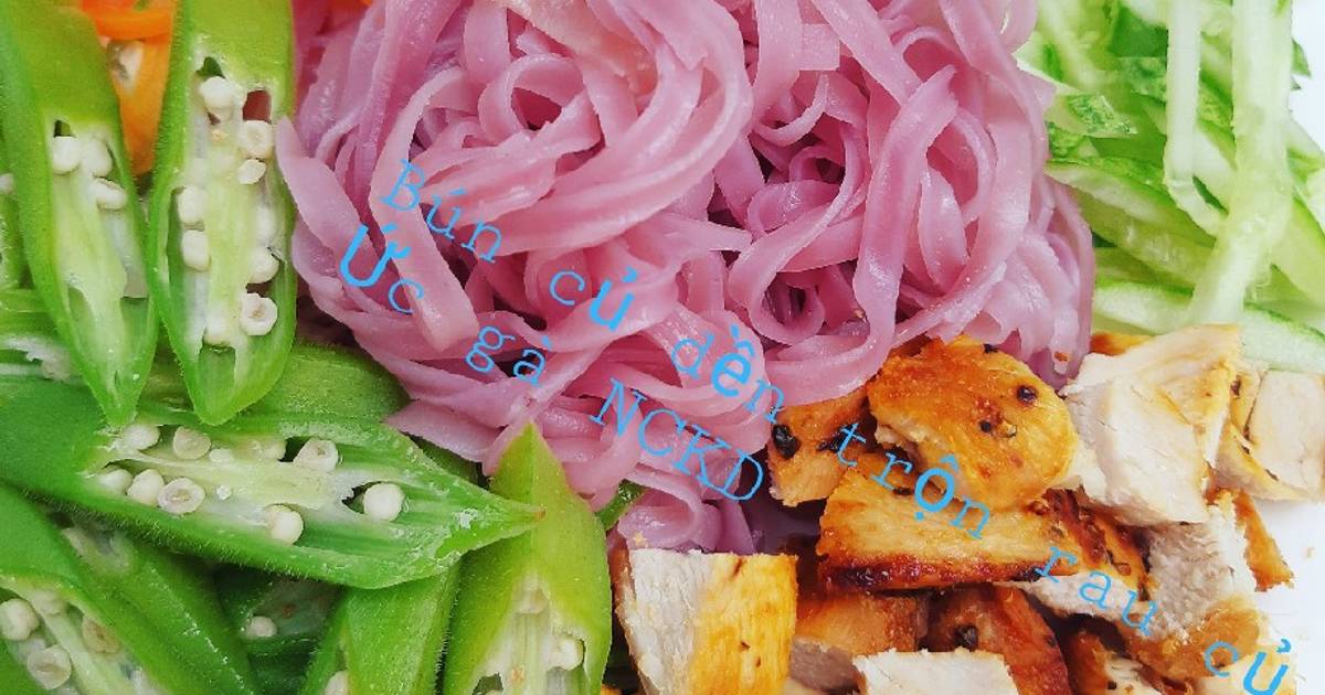 Mì củ Dền rau củ