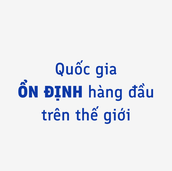 Quốc gia ổn định hàng đầu