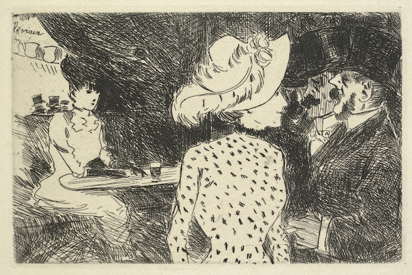 Cafe Scene 1880 1886