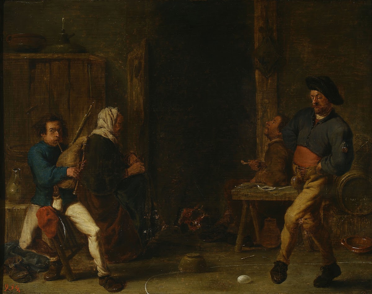 Scene in a tavern 1637