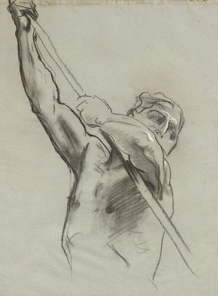 Male Torso with Pole 1890 1900