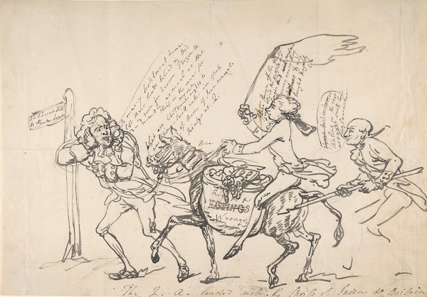 The Q A loaded with the spoils of India and Britain March 6 1788 ca 1788