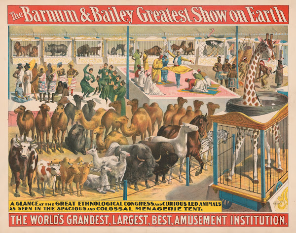 The Barnum and Bailey greatest show on earthA glance at the great ethnological c