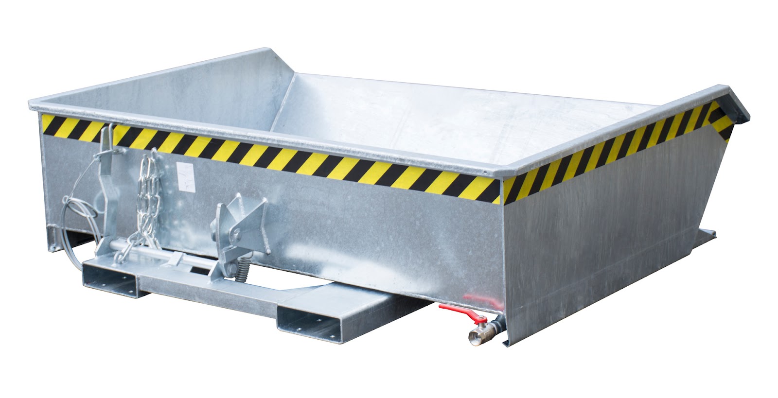 Mini-spaander-kiepecontainer SMGU 610, vuurverzinkt