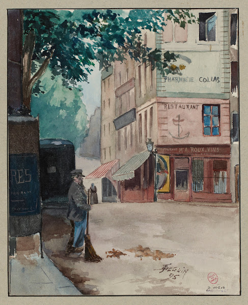 Quai Conti et la rue Guénégaud 1895