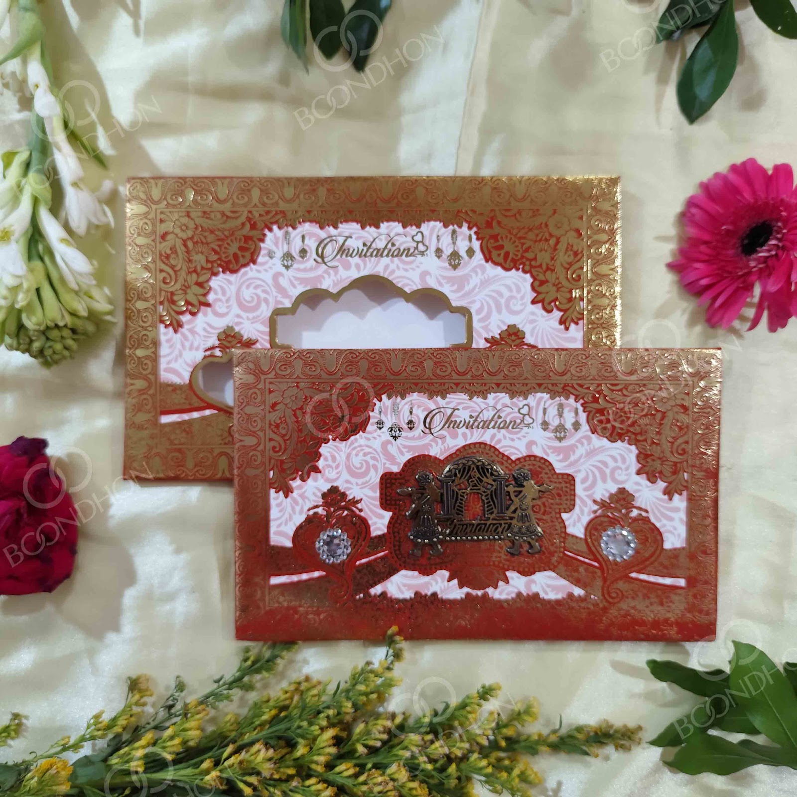 Affordable wedding card design AFF-024 - BOONDHON Manikganj