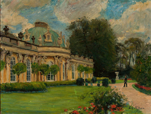 Sanssouci Palace in Potsdam 1921