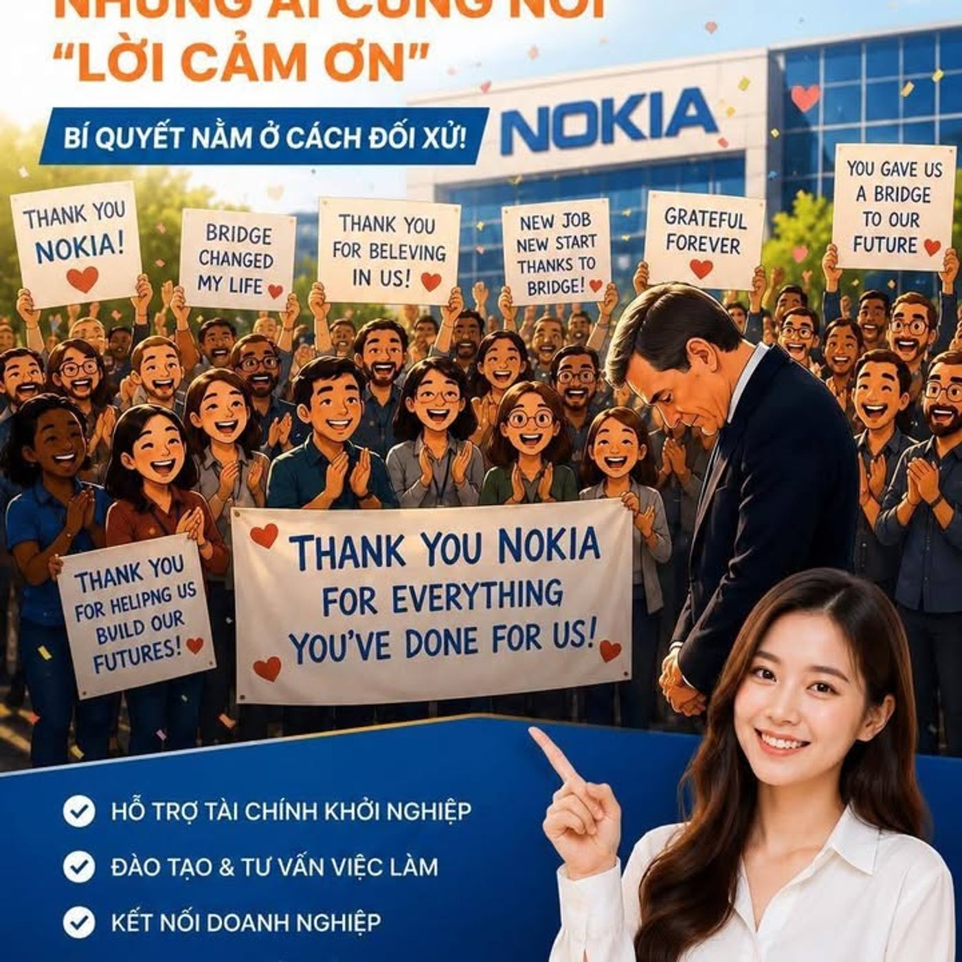 Nokia уволила 18 000 сотрудников, но многие люди все равно получили благодарность. Что случилось?