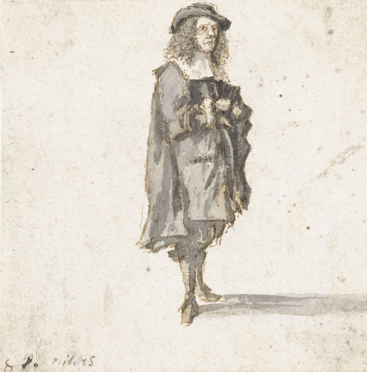 Staande man 1633   1687