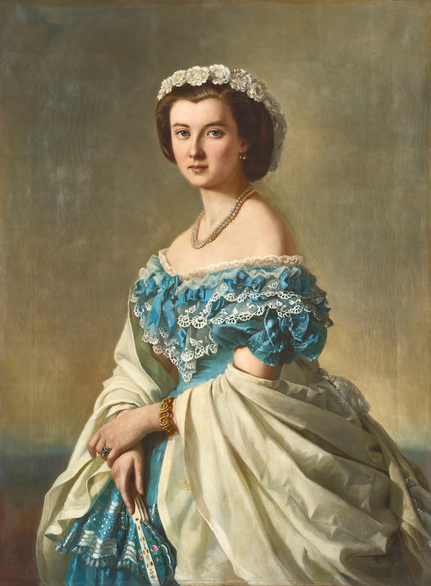 Alexandra Freifrau von und zu Bodman geb Offensandt von Berckholtz 1860