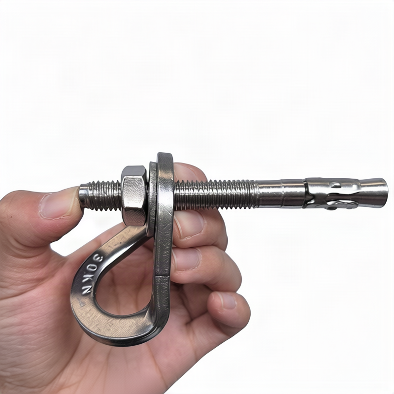 Stahlkarabiner für Klettern, 25 KN