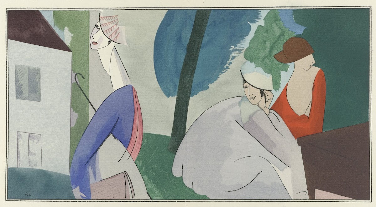 Robes de Paul Poiret selon Boussingault 1914