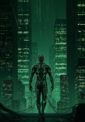 Cybernetic Back in Green City