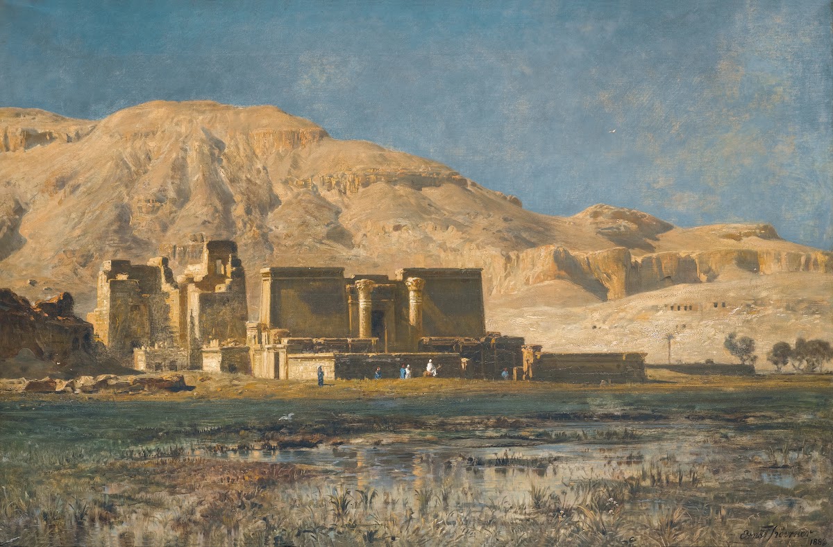 The Plain Of Thebes 1882