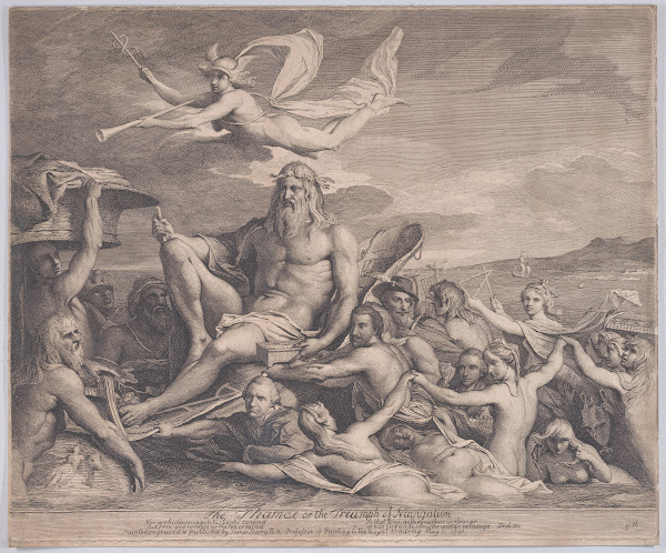 The Thames or the Triumph of Navigation 17921801