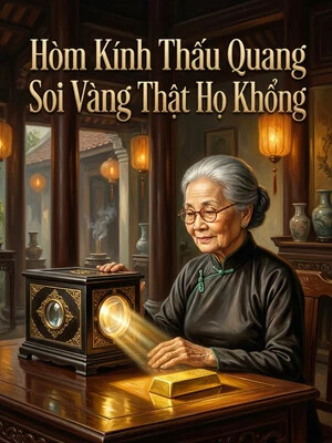 Bìa truyện Hòm Kính Thấu Quang Soi Vàng Thật Họ Khổng