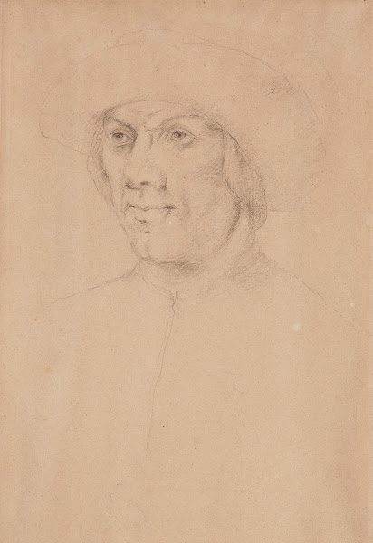 Portrait dhomme daprès Holbein circa 1877
