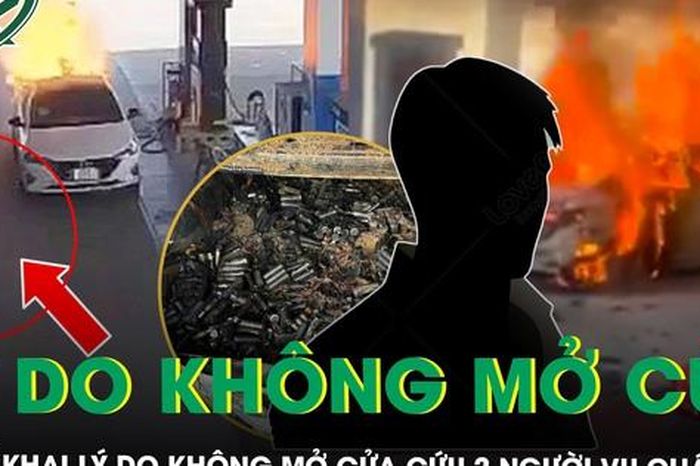 Vụ cháy ôtô tại cây xăng ở Đà Nẵng: Tài xế bị tạm giữ, khai do hoảng loạn nên không mở cửa cứu 2 nạn nhân - Báo Sức Khỏe &amp; Đời Sống