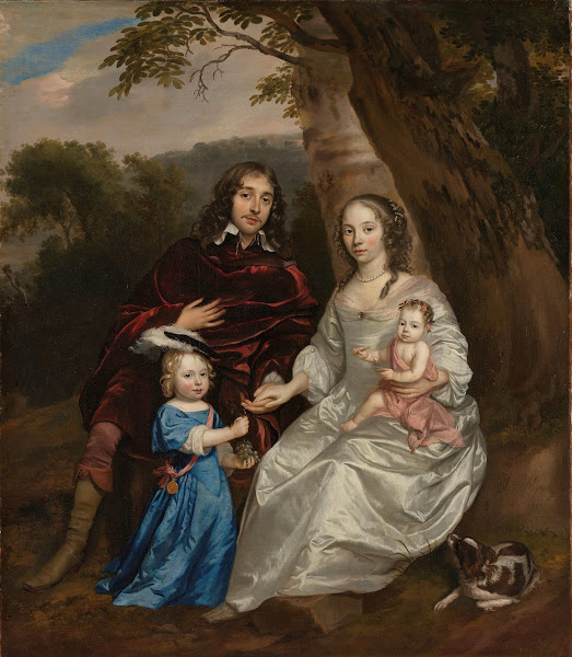 Govert van Slingelandt 1623 90 lord of Dubbeldam With his first wife Christina v