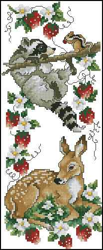 CMP 400033 Strawberry Animals