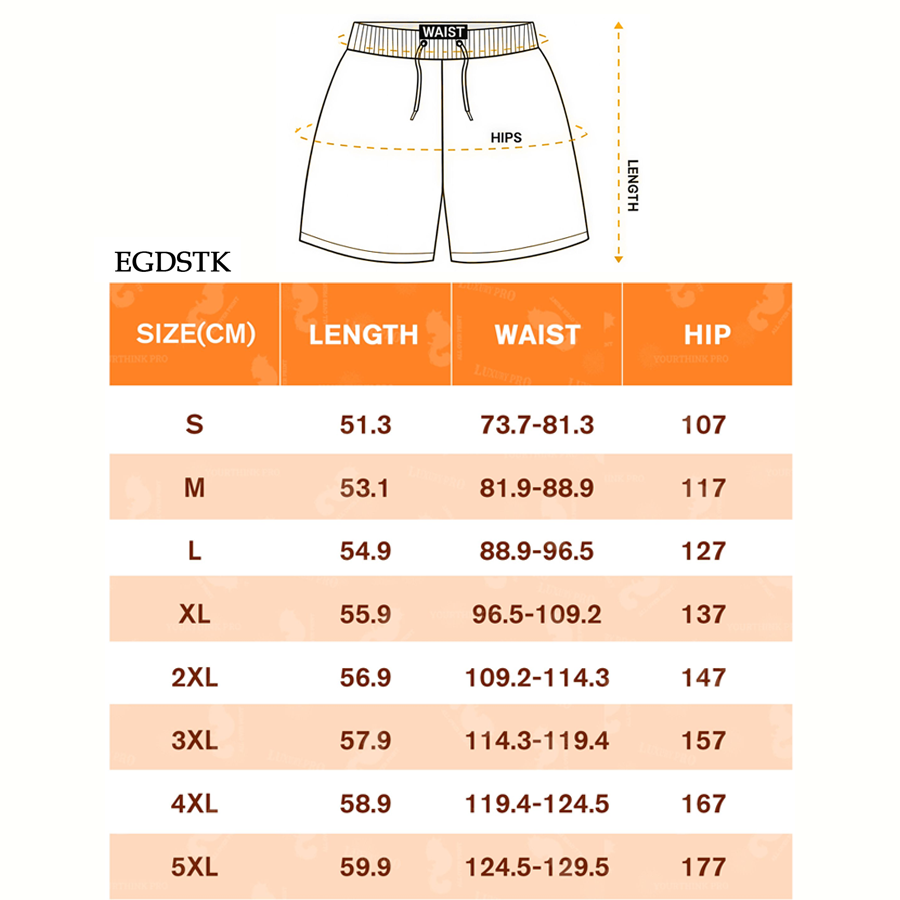 AOP EGD Beach Pants