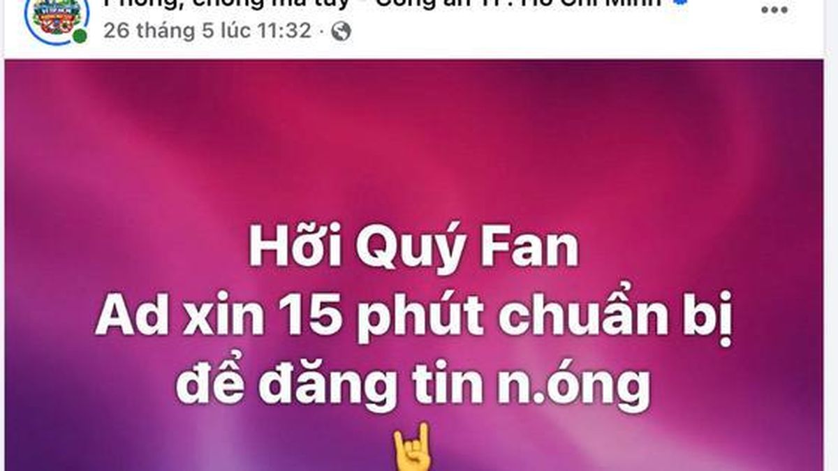 Fanpage Công an TP HCM đổi mới cách làm, hút 'triệu view' - Báo Người Lao Động