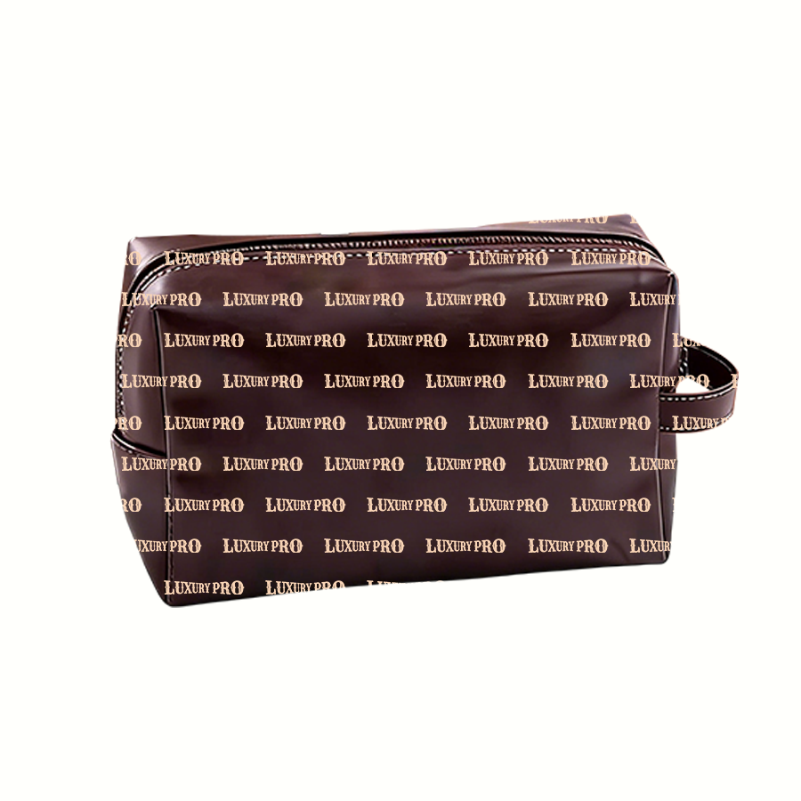 3D Leather clutch