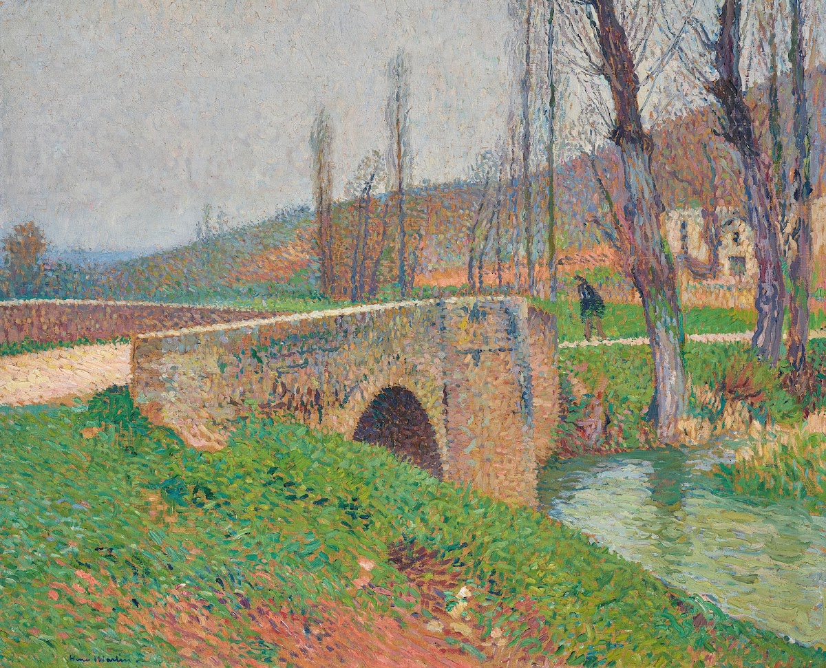 Le pont temps gris circa 1920 1925