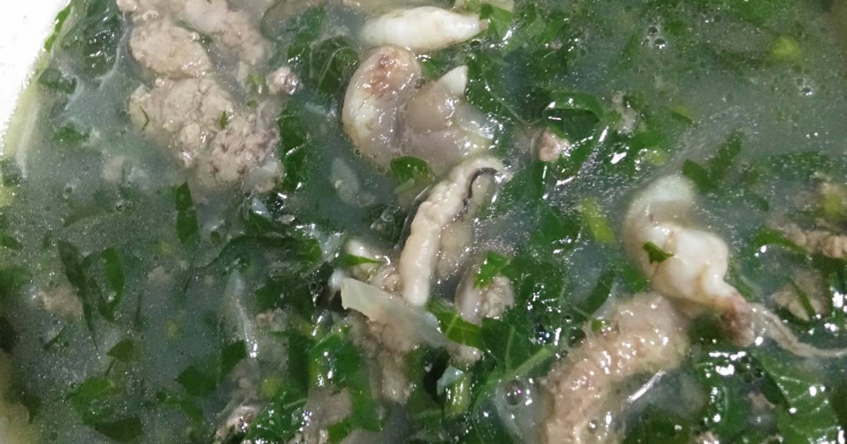 Canh (rau) đắng lòng cá
