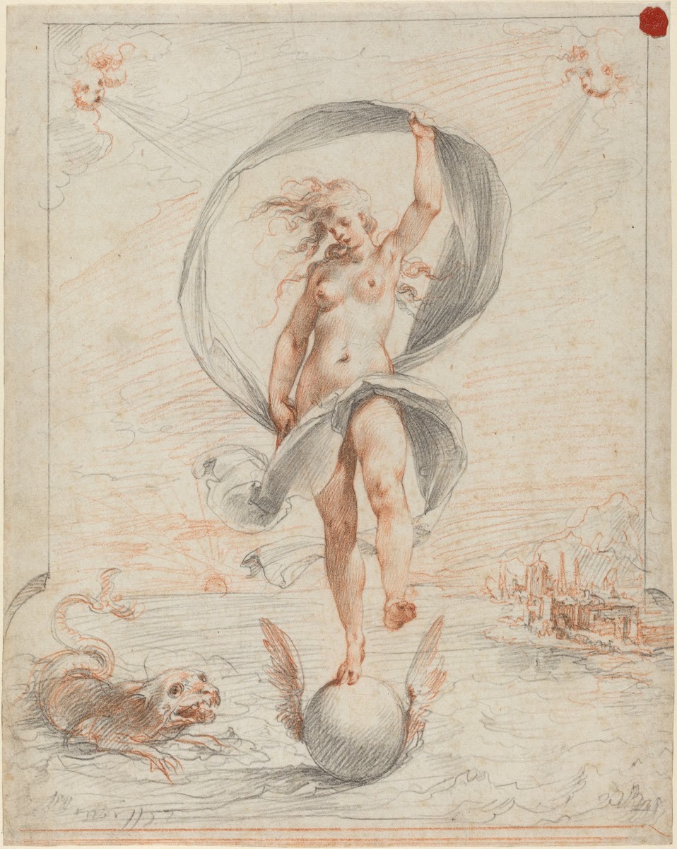 Allegorical Figure probably c 1588