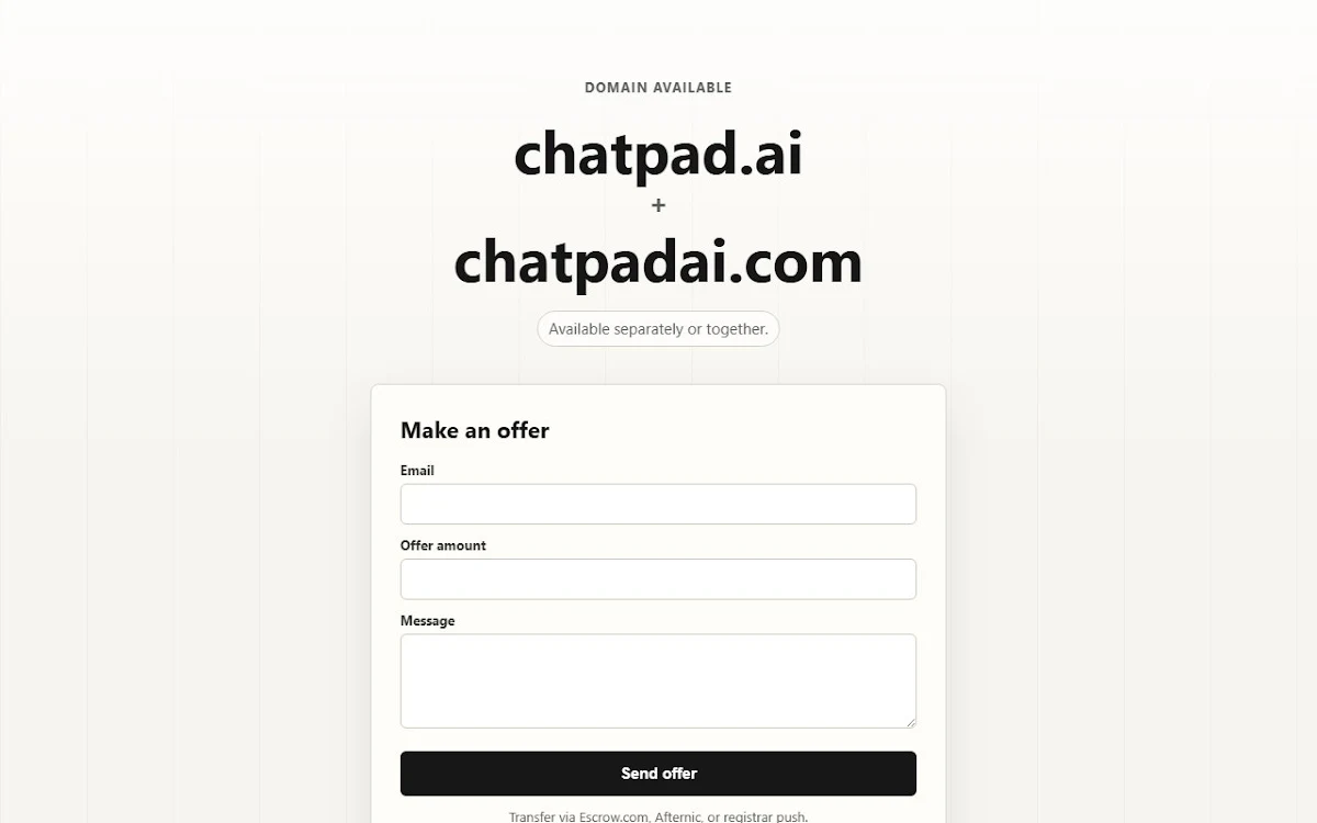 Captura de Chatpad