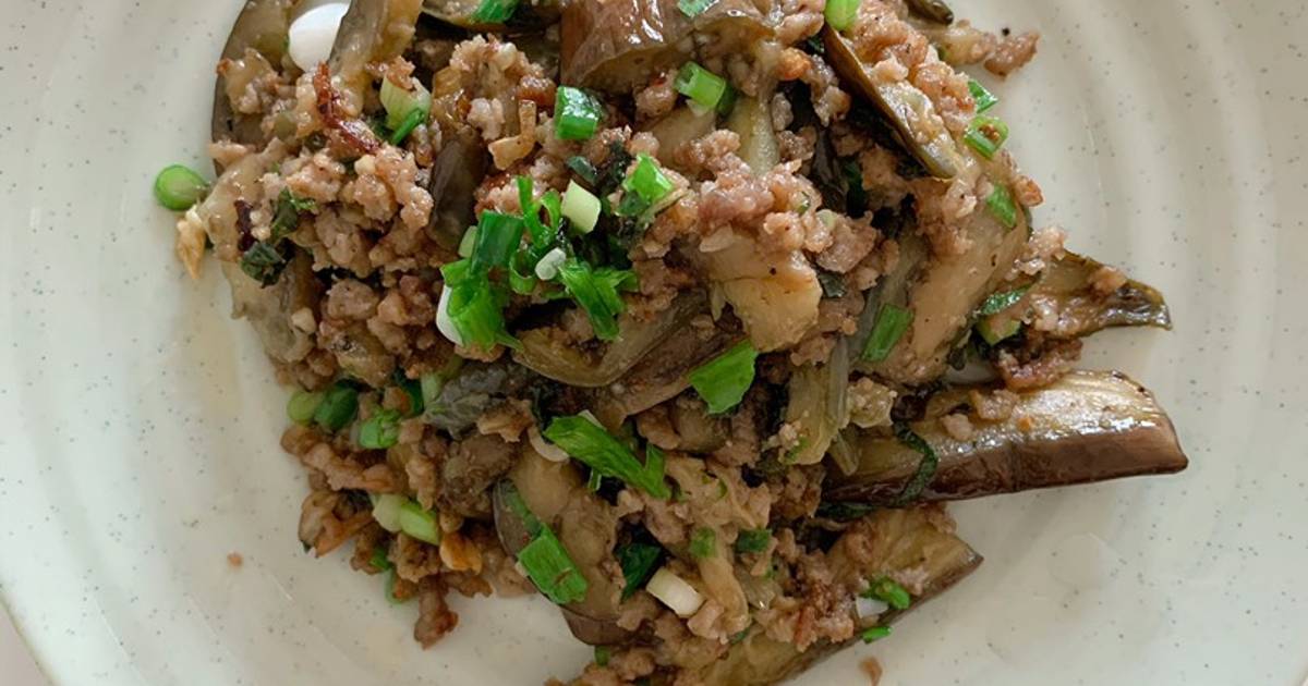 Cà tím xào thịt