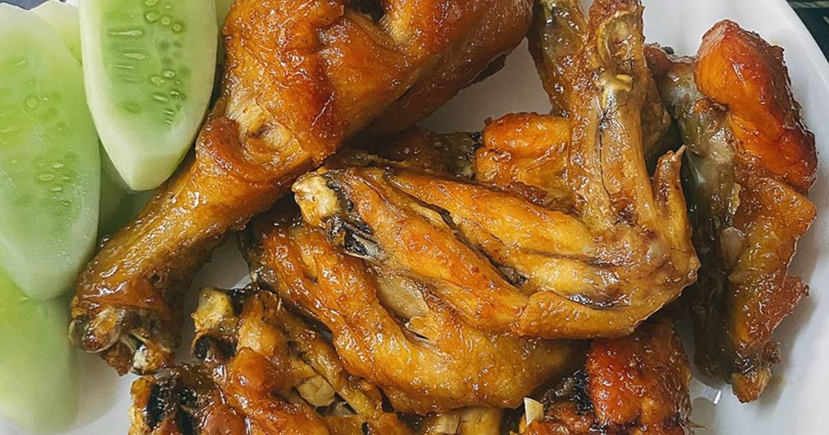 Tỏi gà, cánh gà chiên mắm